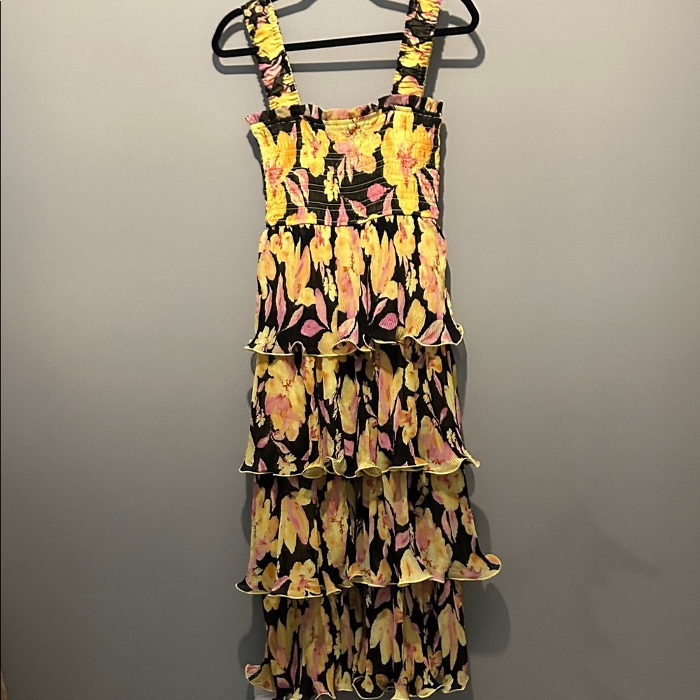 Reset by Jane Floral Tiered Maxi Dress